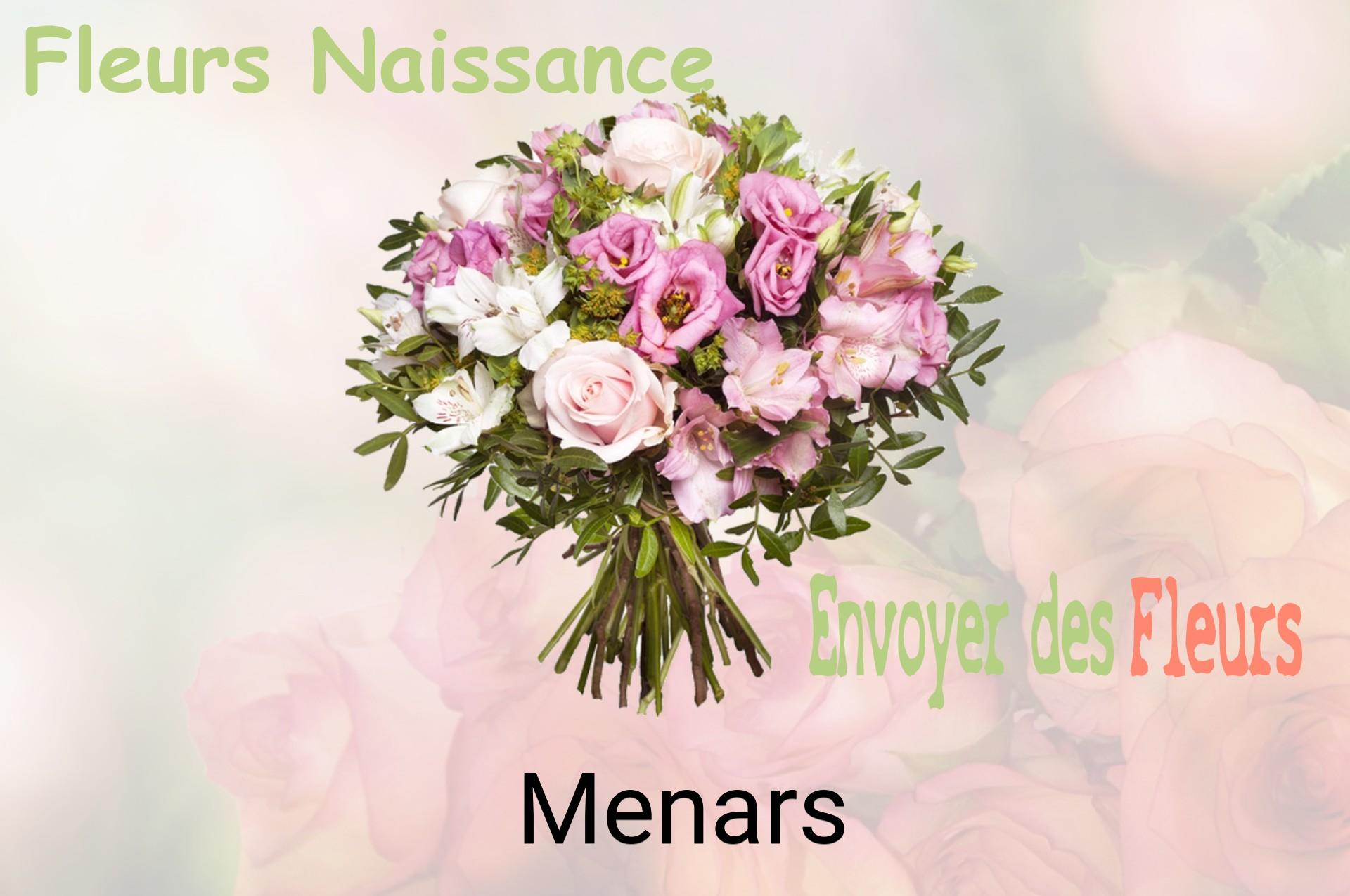 Bouquet de fleurs de naissance livré à Menars